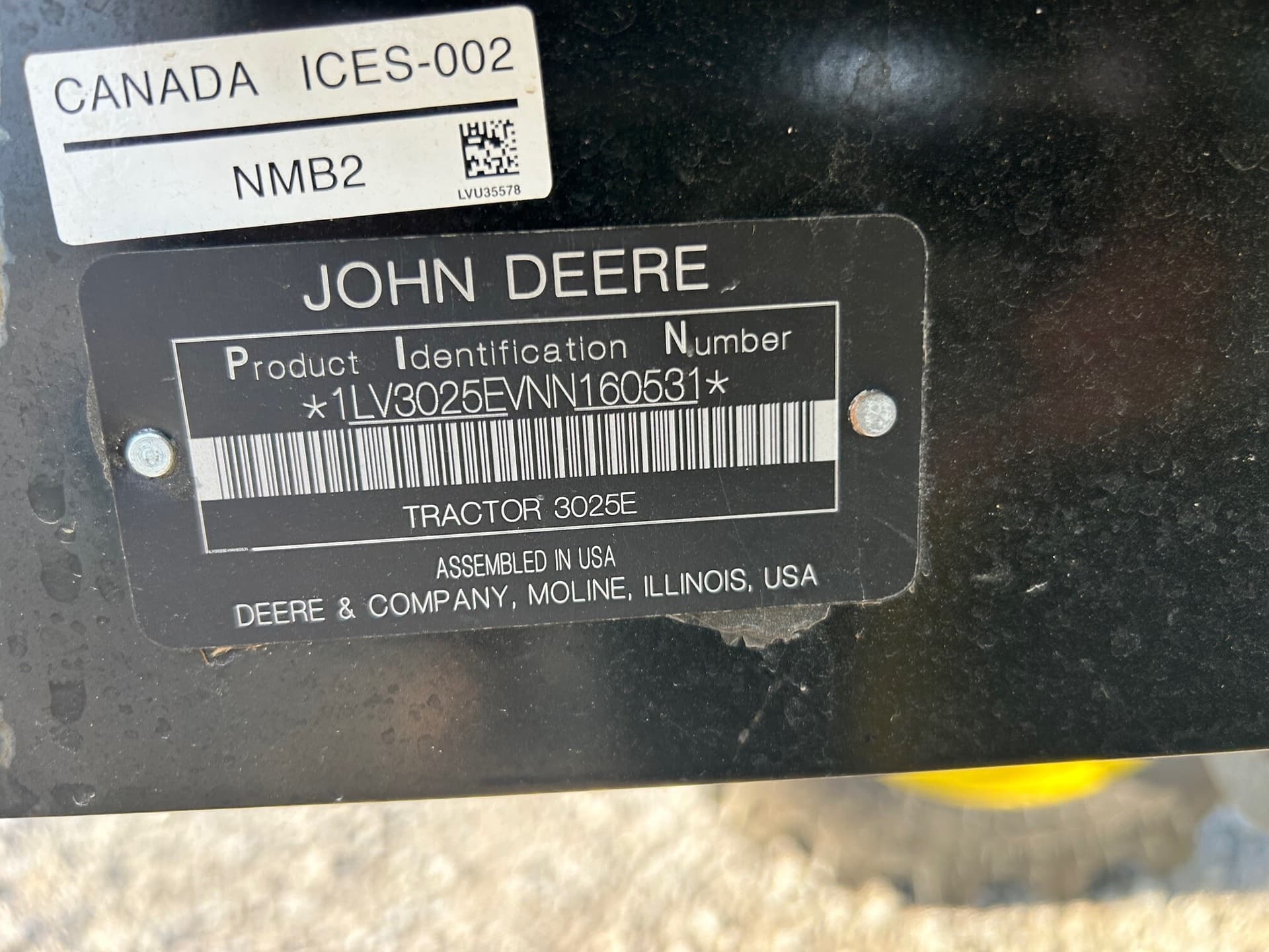 2022 John Deere 3025E Image