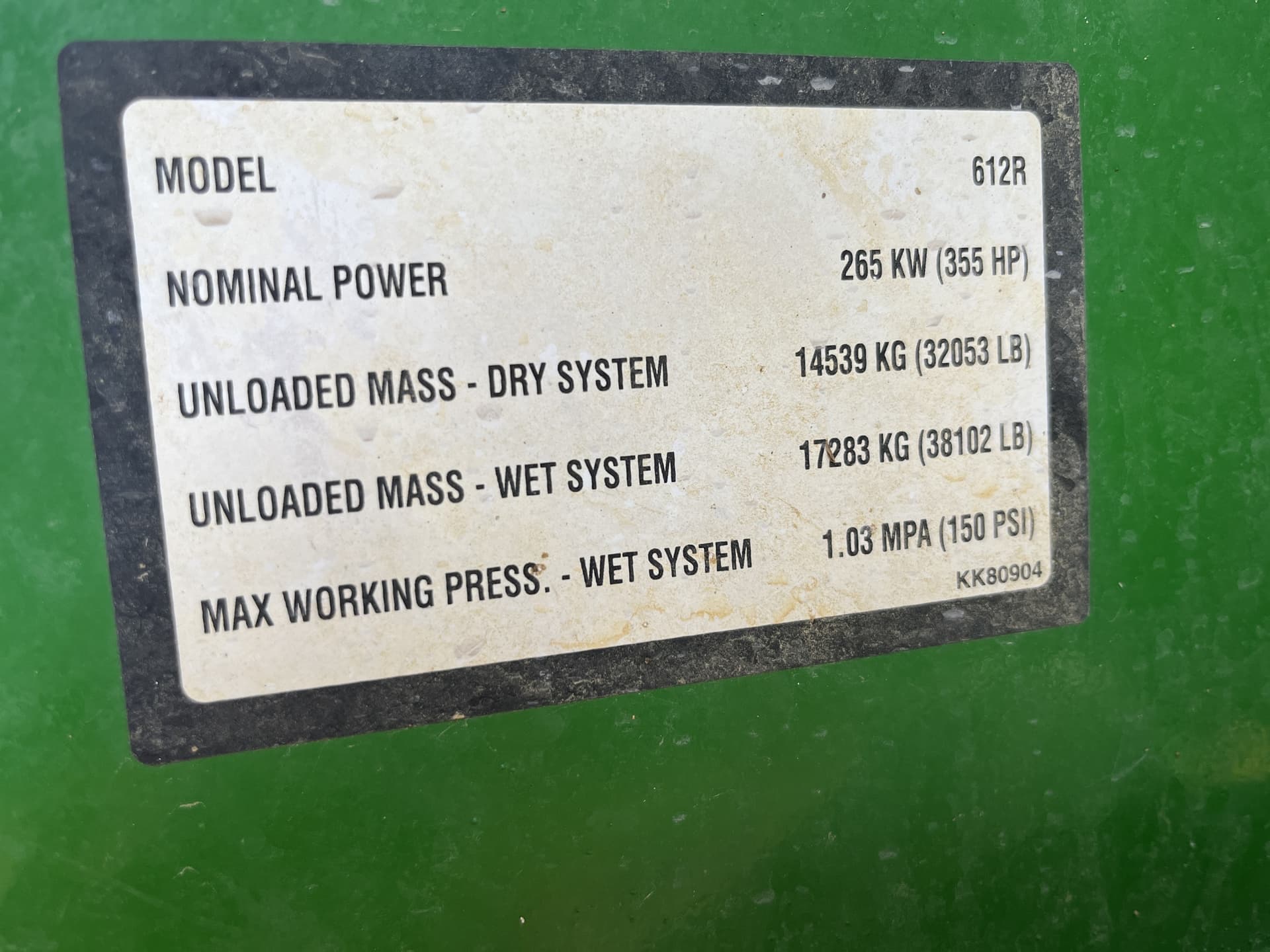 2023 John Deere 612R Image