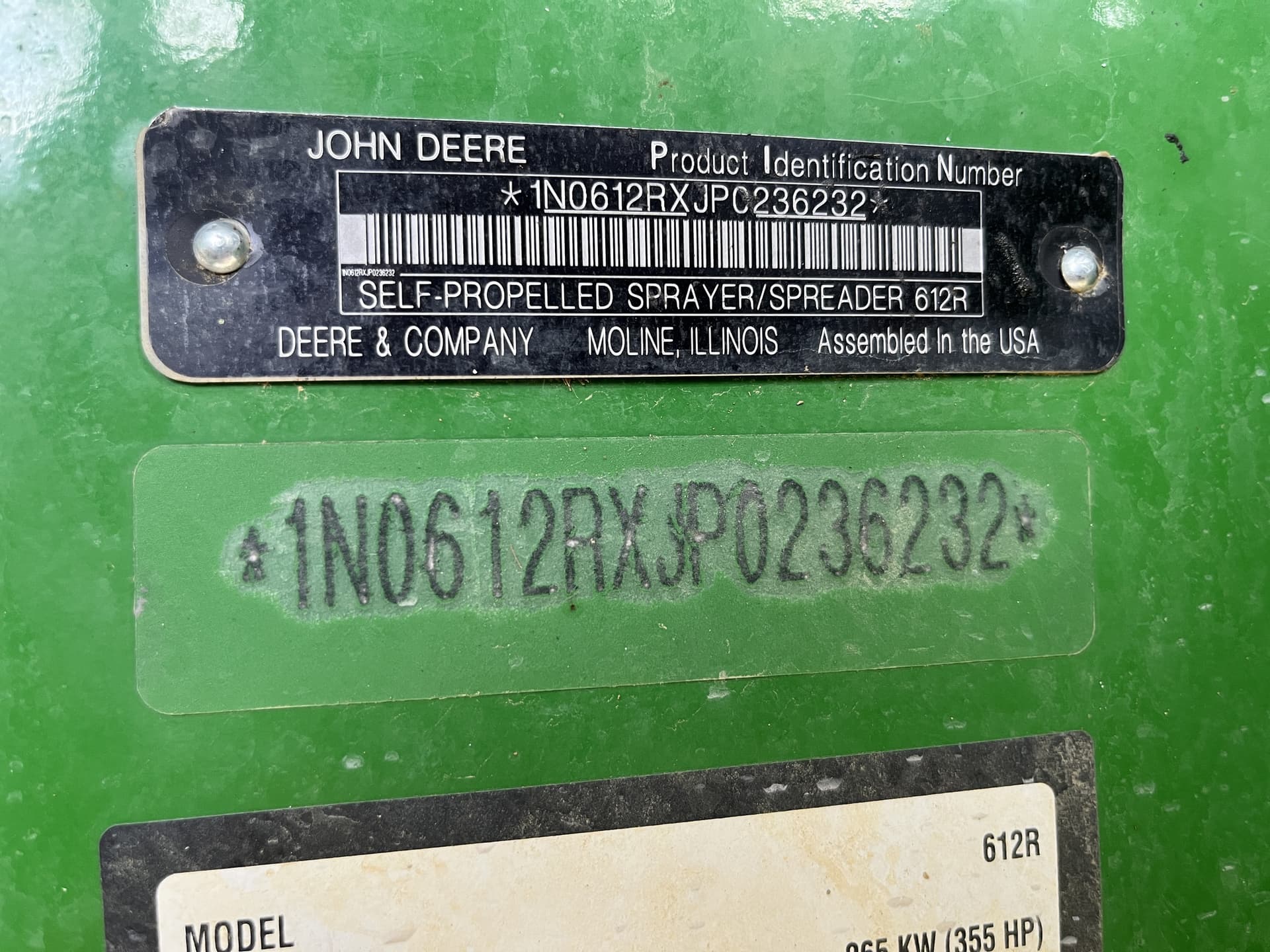2023 John Deere 612R Image