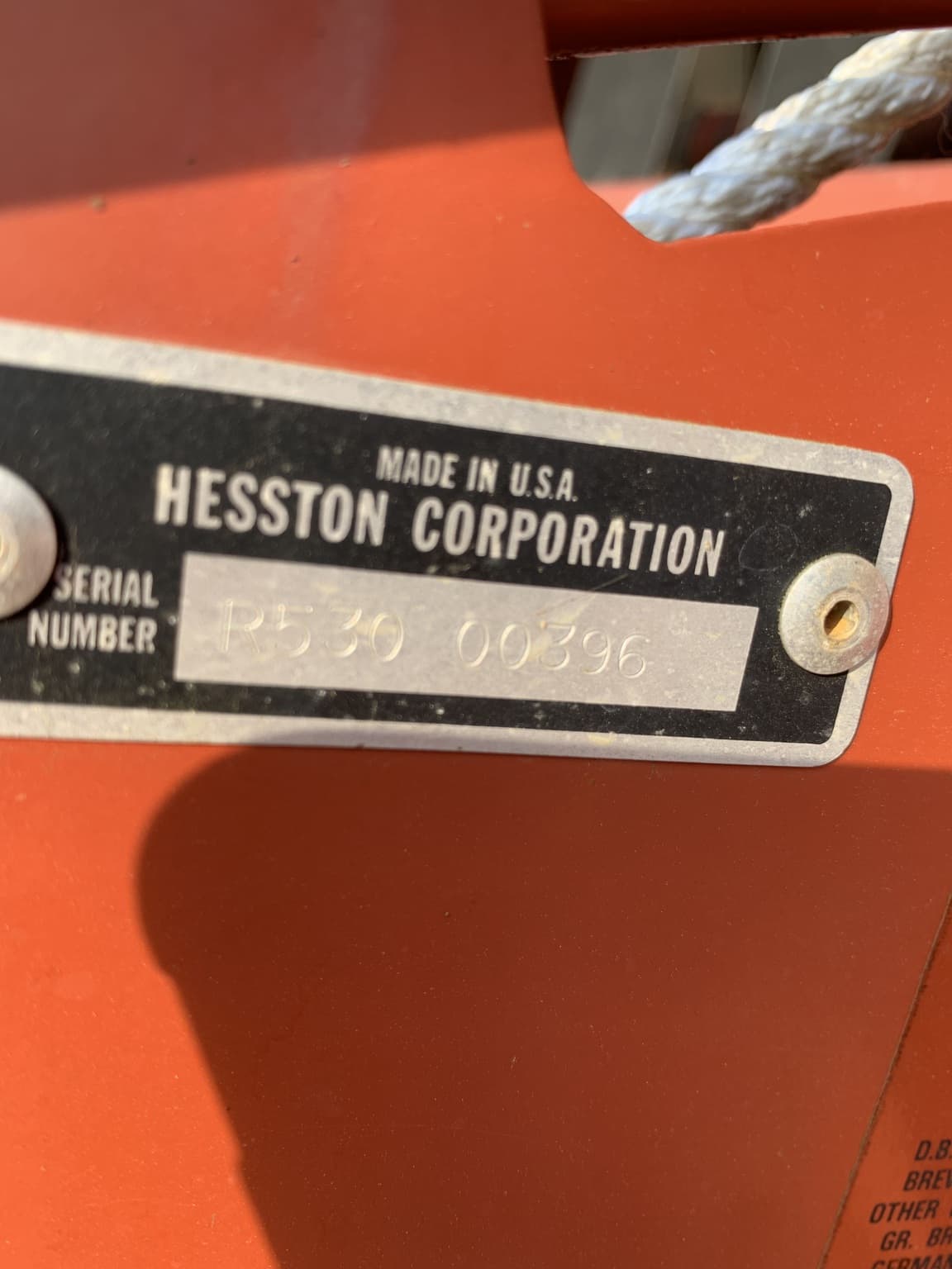 1988 Hesston 530 Image