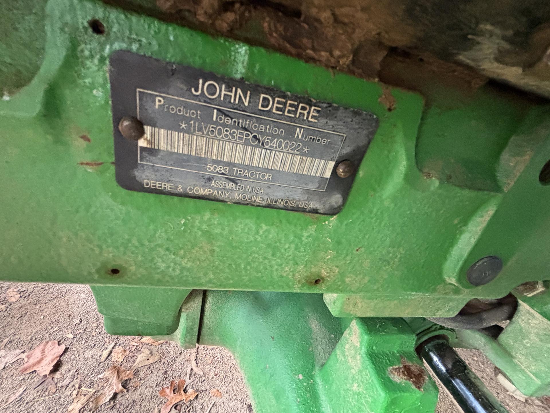 2012 John Deere 5083E Image