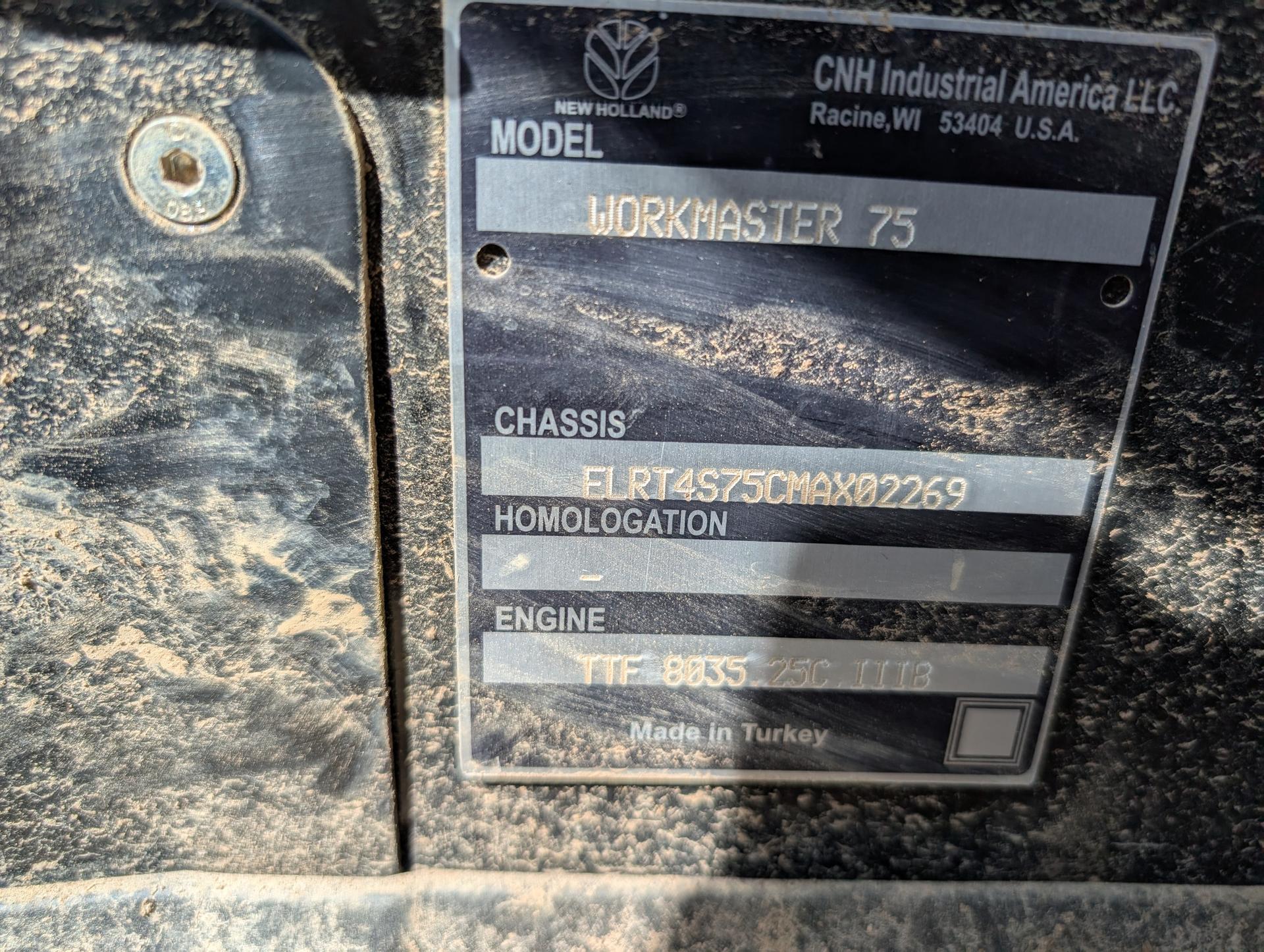 2021 New Holland Workmaster 75 Image