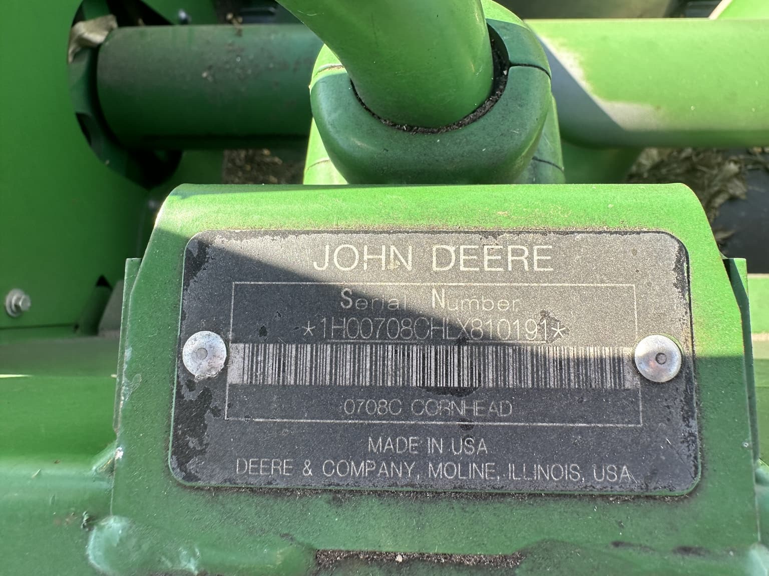 2020 John Deere 708C