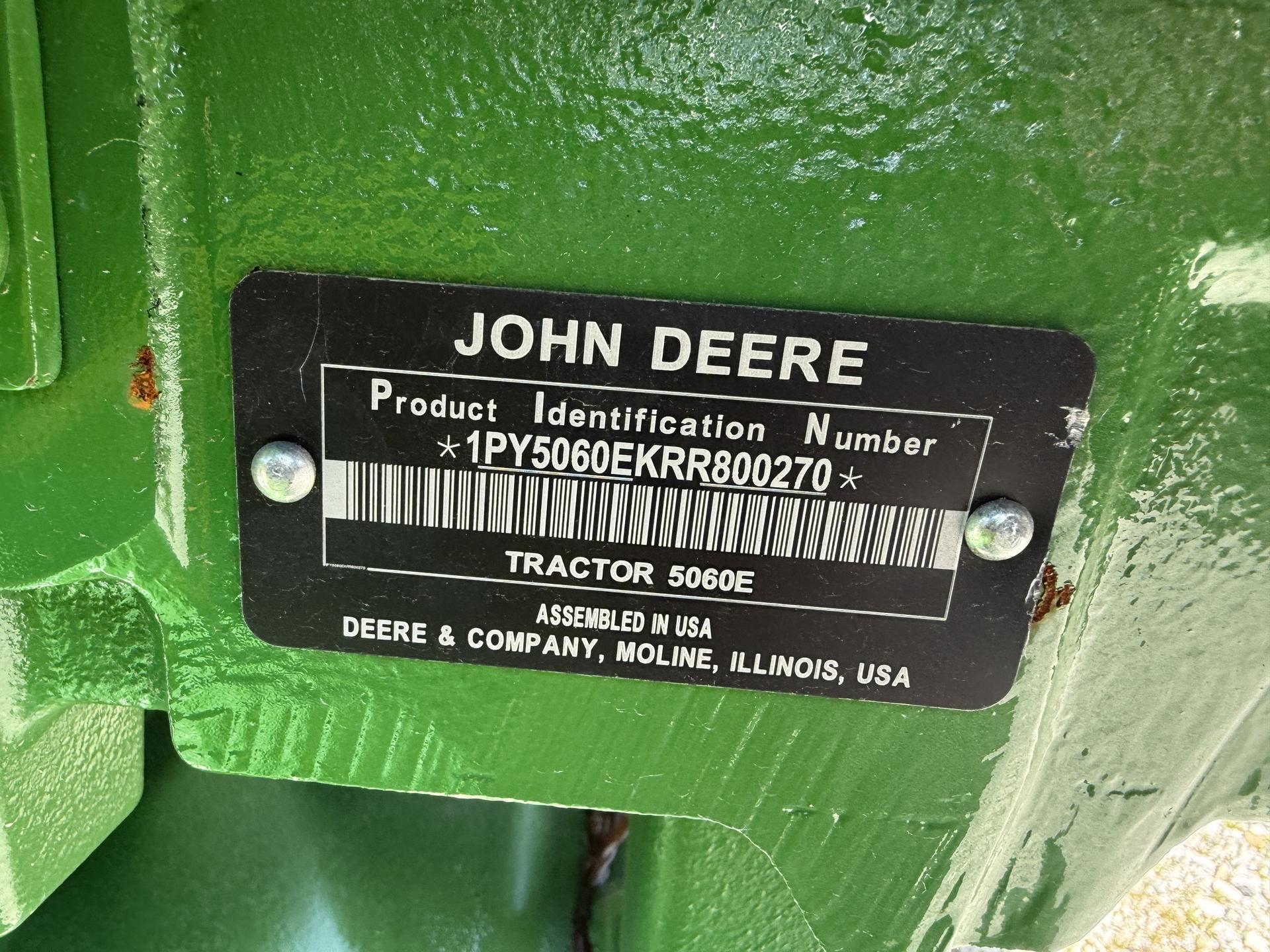 2024 John Deere 5060E Image