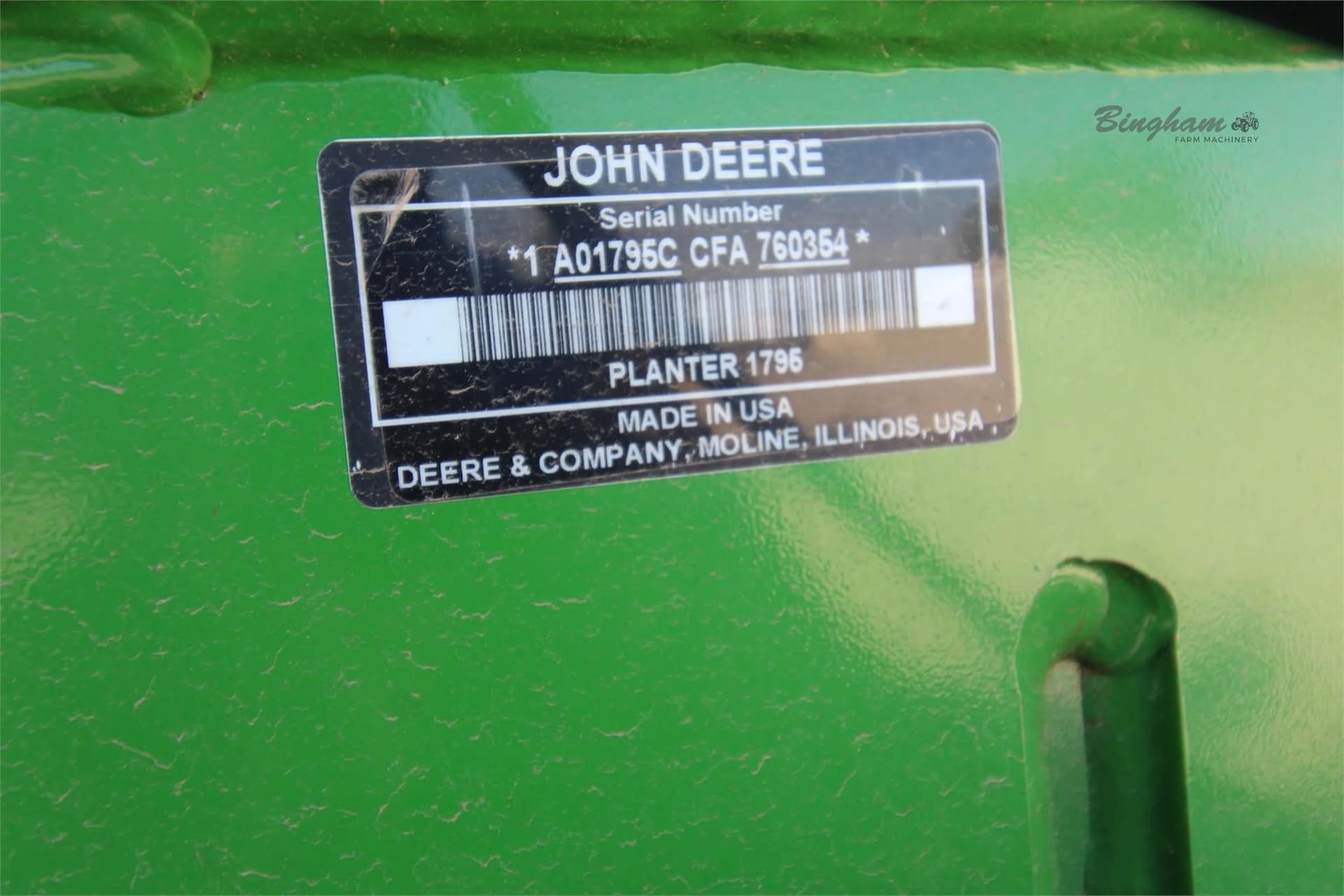 2015 John Deere 1795