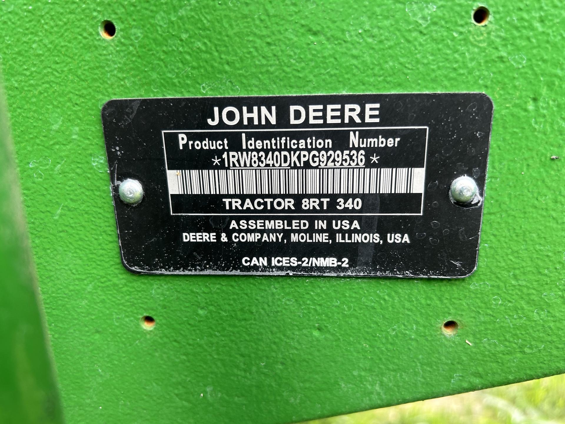 2023 John Deere 8RT 340