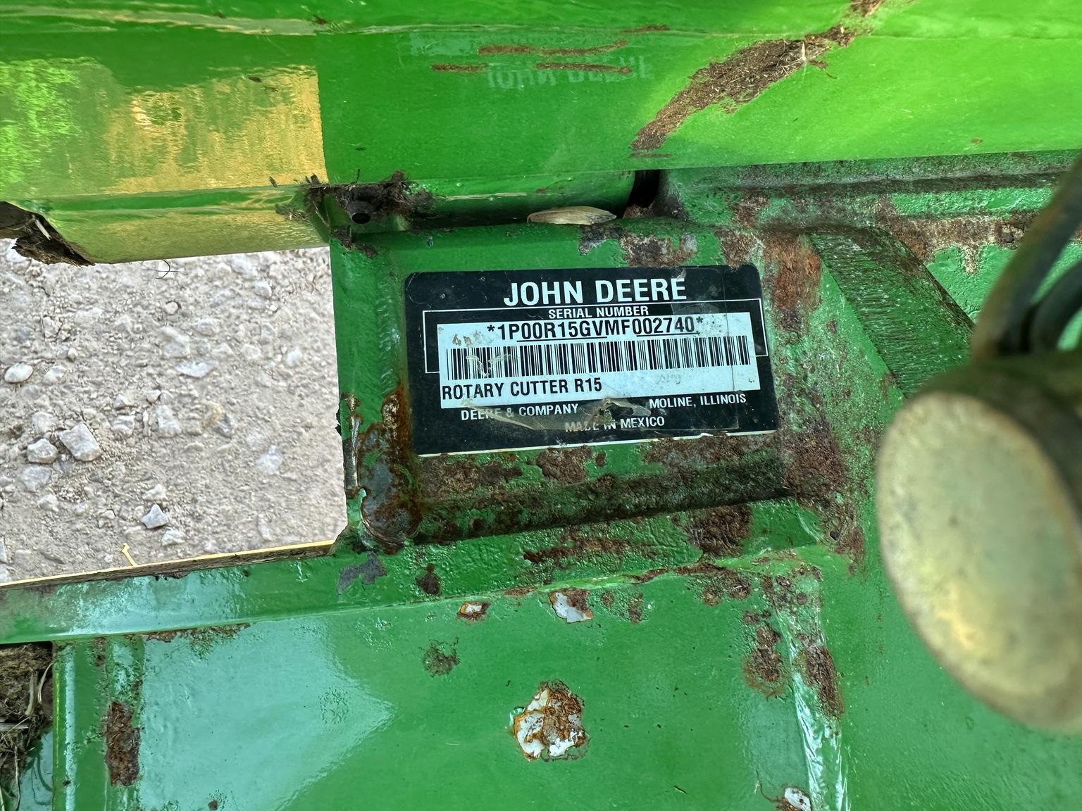 2021 John Deere R15