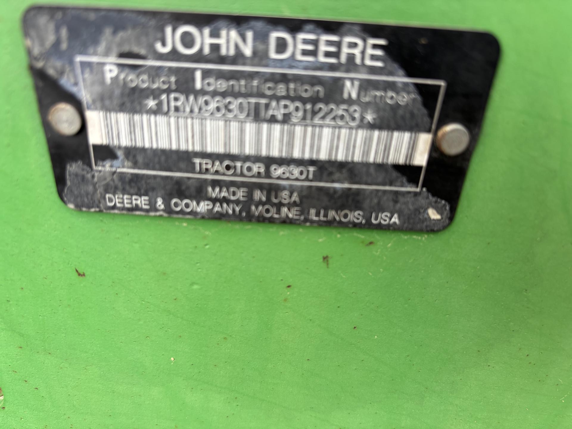 2010 John Deere 9630T Image