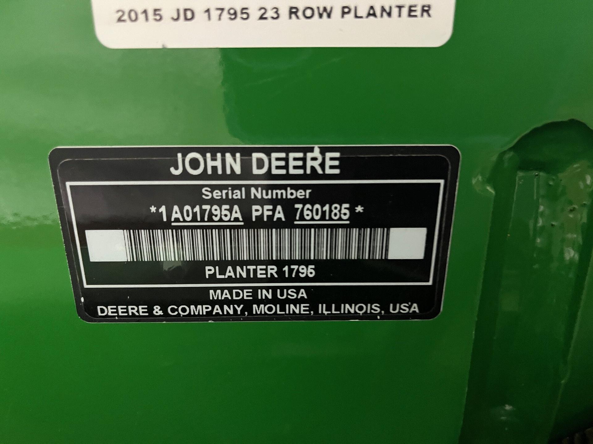 2015 John Deere 1795