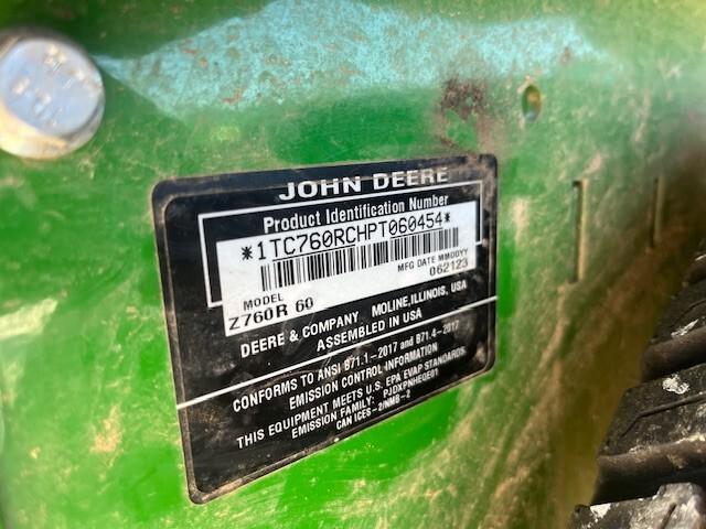 2023 John Deere Z760R Image