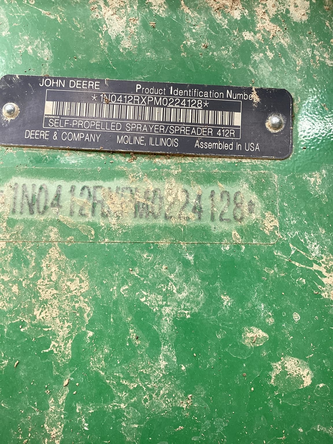 2022 John Deere 412R Image
