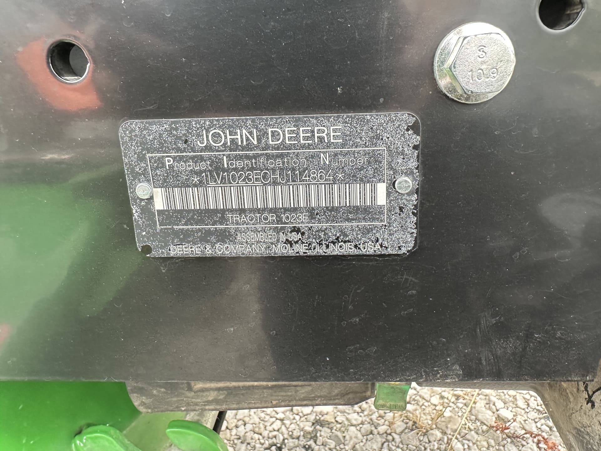 2018 John Deere 1023E Image