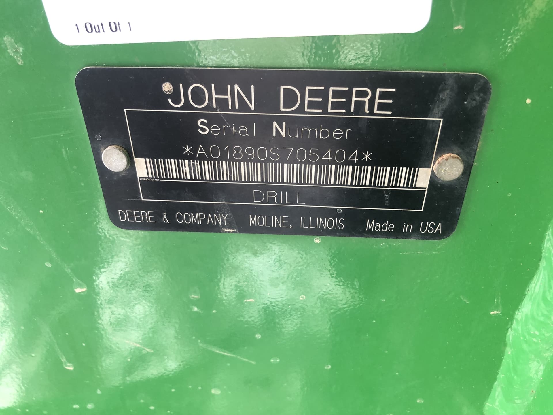 2004 John Deere 1890 Image