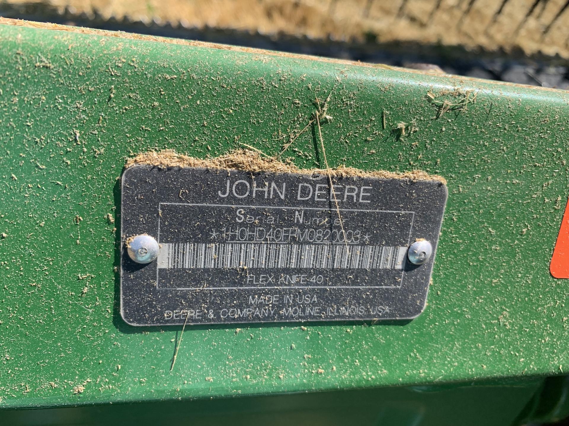 2022 John Deere HD40F Image