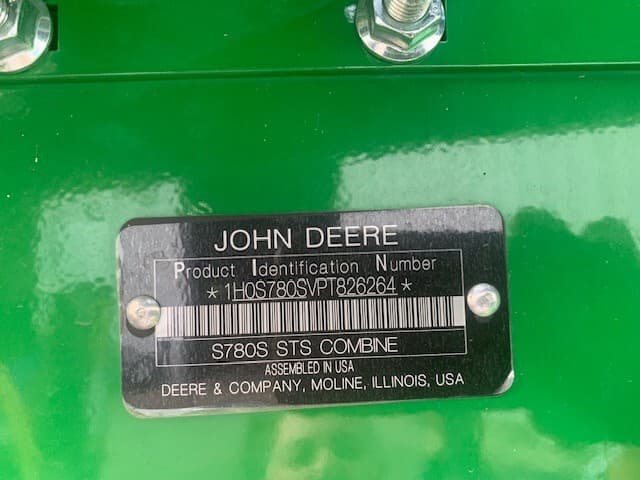 2023 John Deere S780 Image