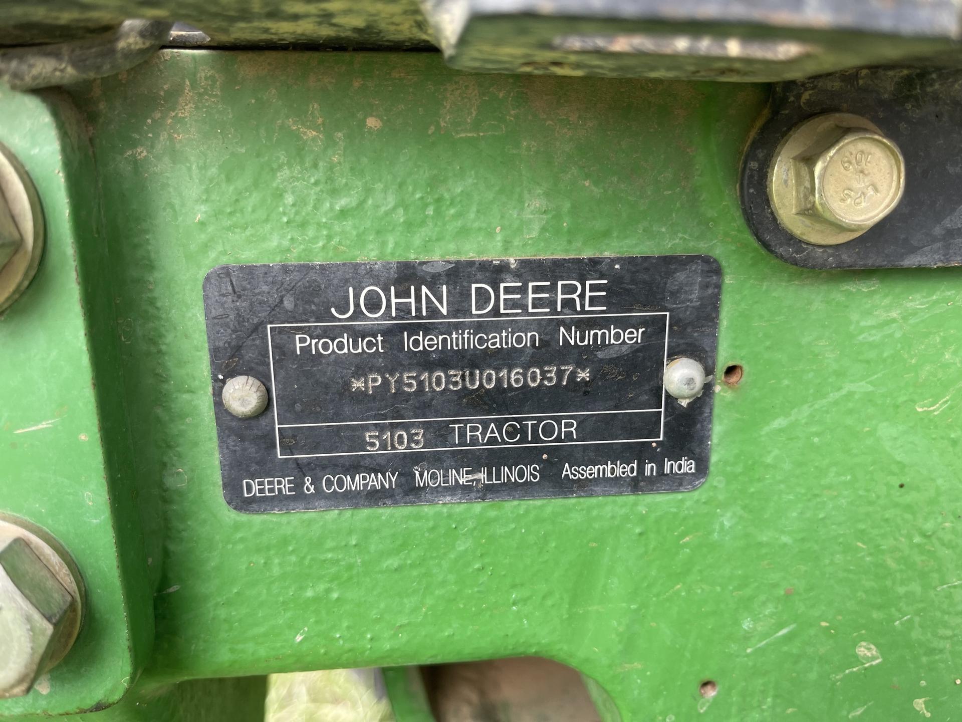 2008 John Deere 5103