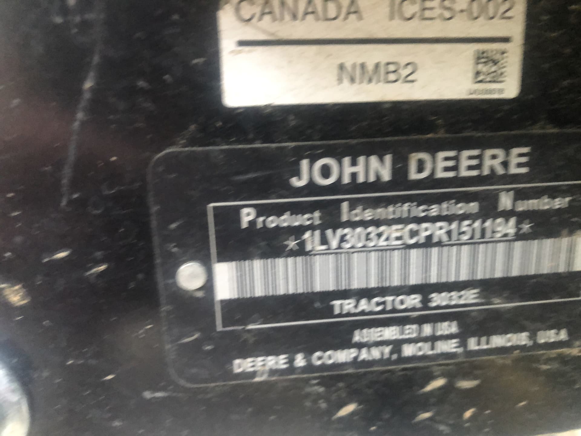 2023 John Deere 3032E Image
