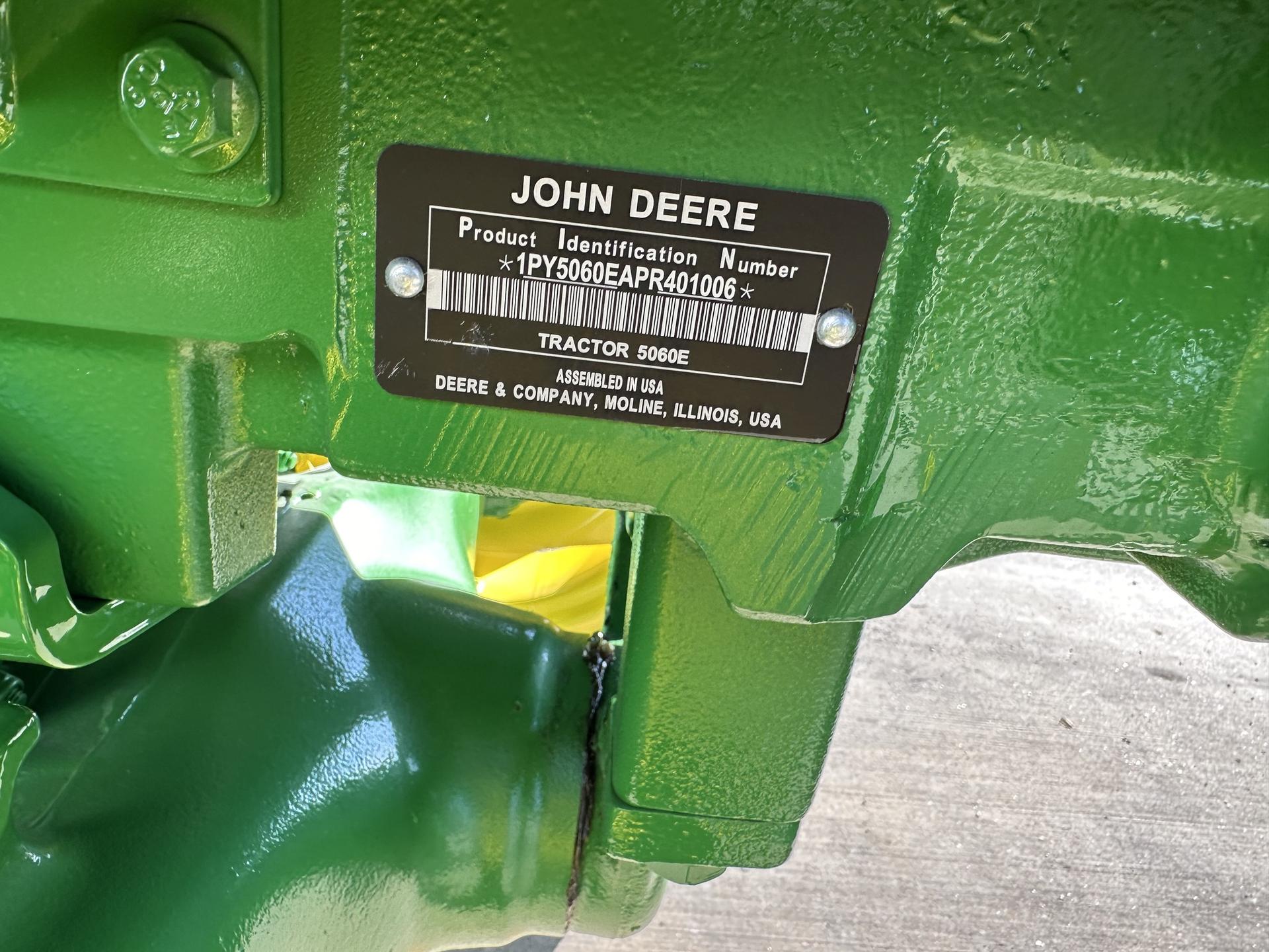 2024 John Deere 5060E