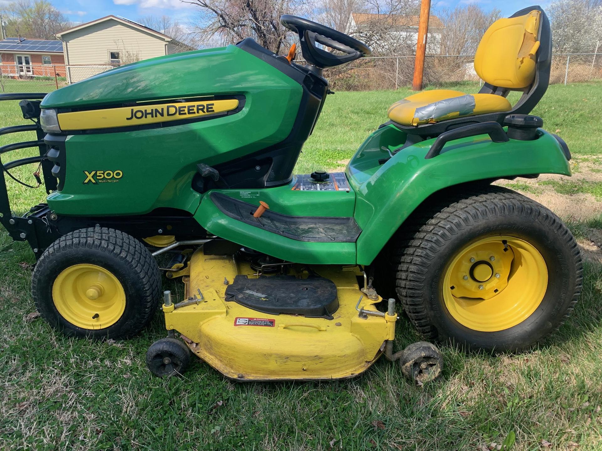 2012 John Deere X500