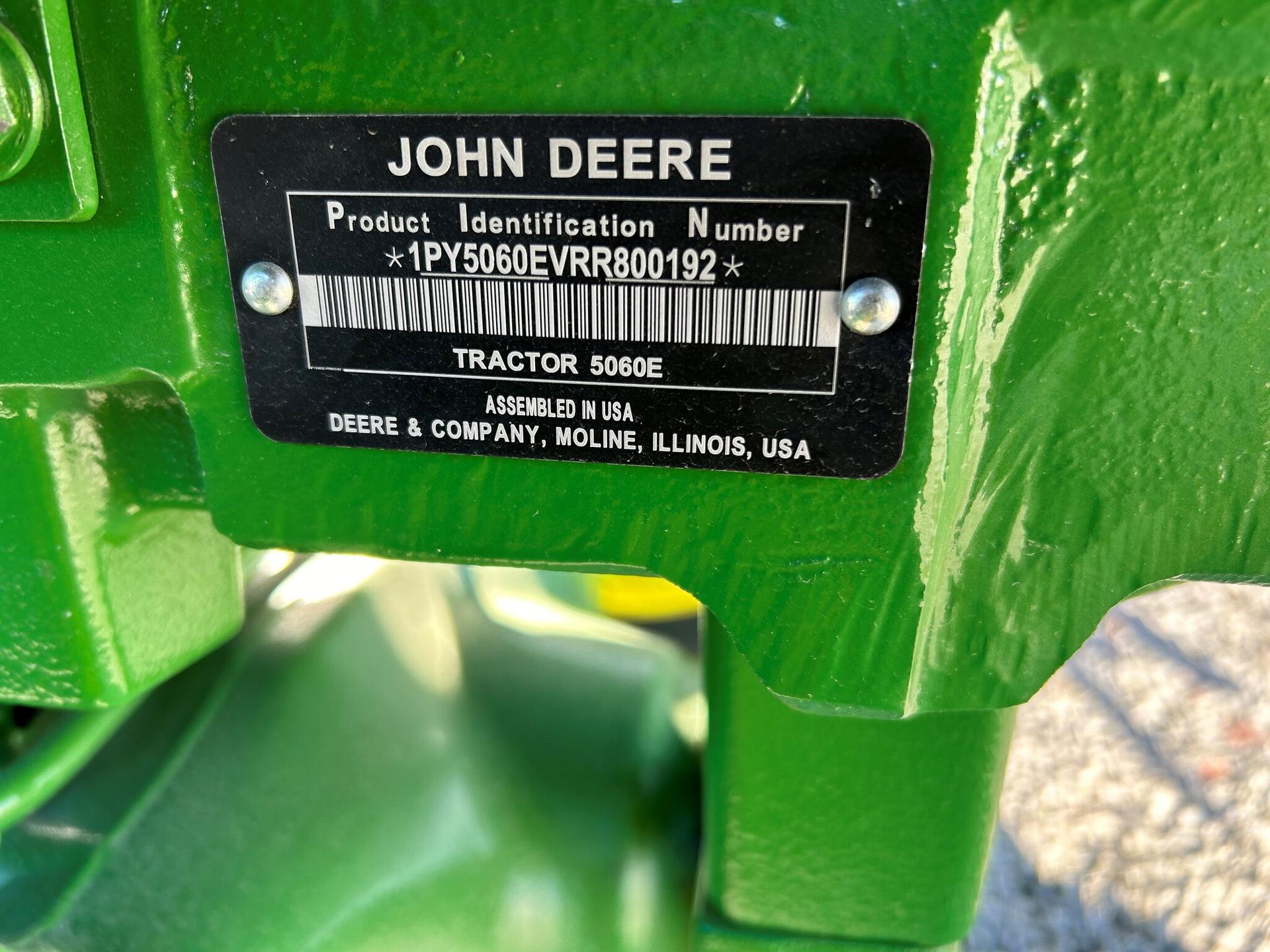 2024 John Deere 5060E Image