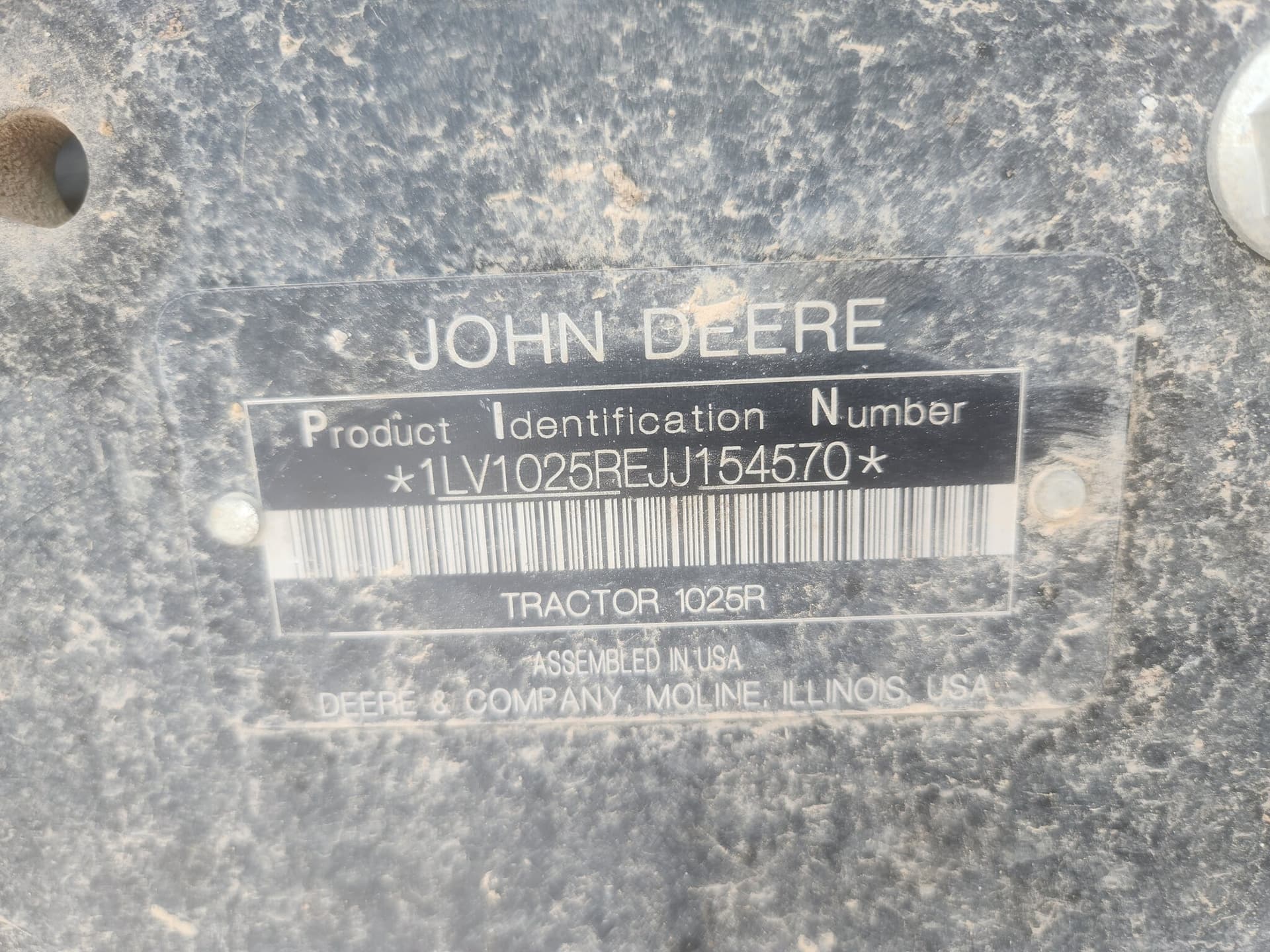 2018 John Deere 1025R Image