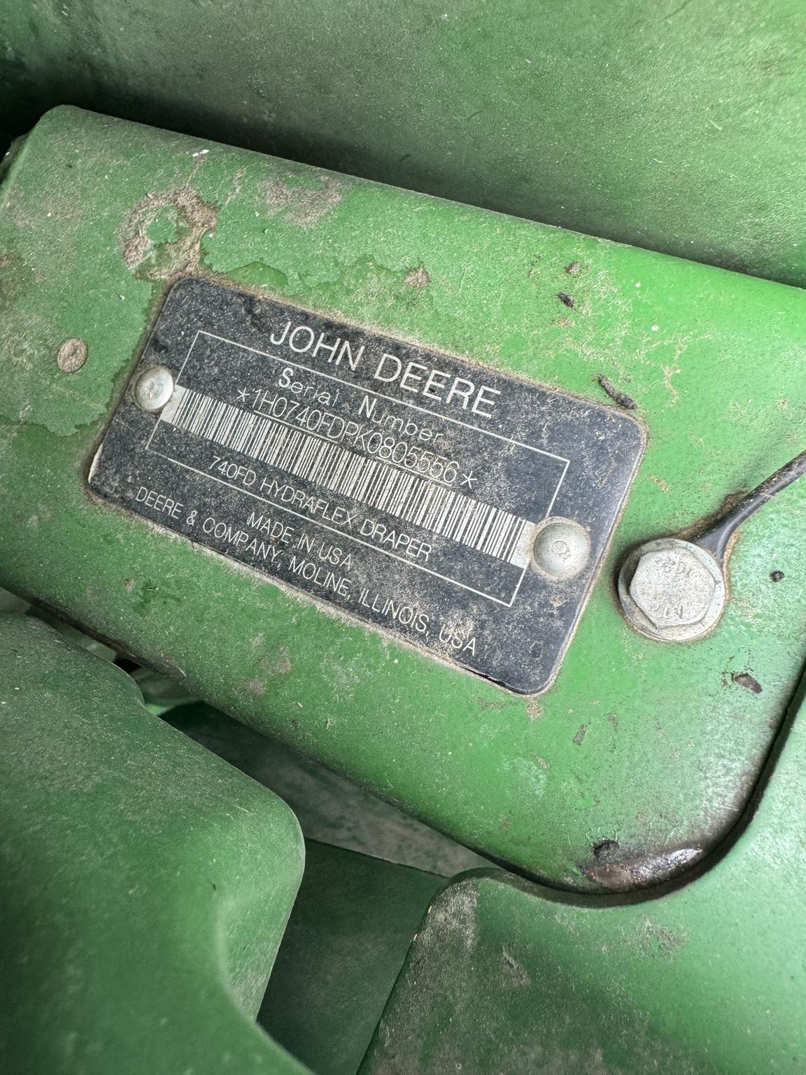 2019 John Deere 740FD