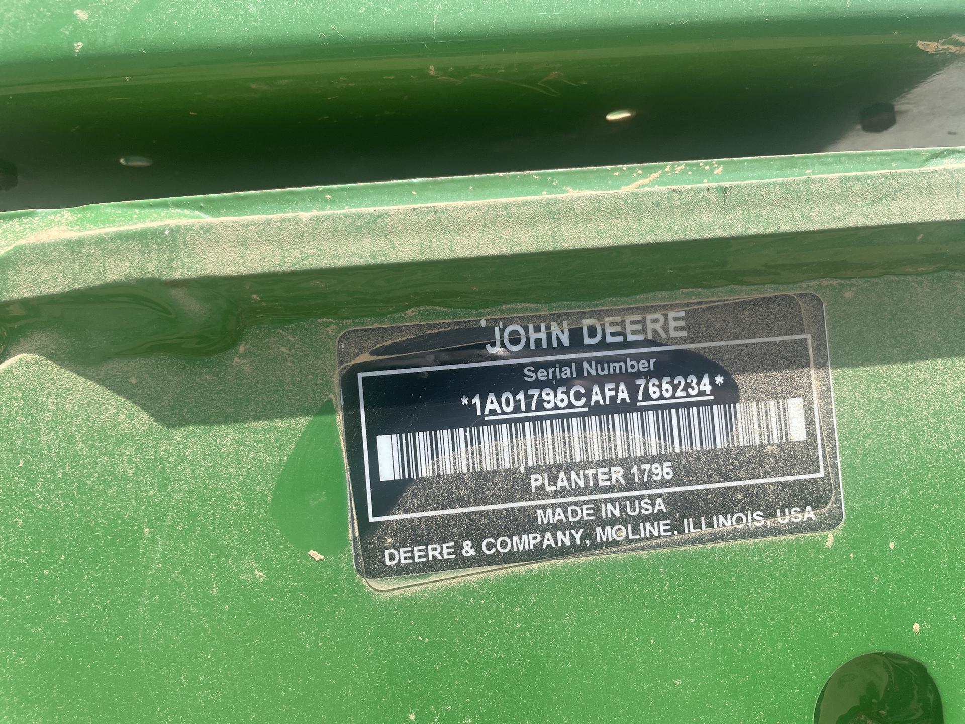 2016 John Deere 1795