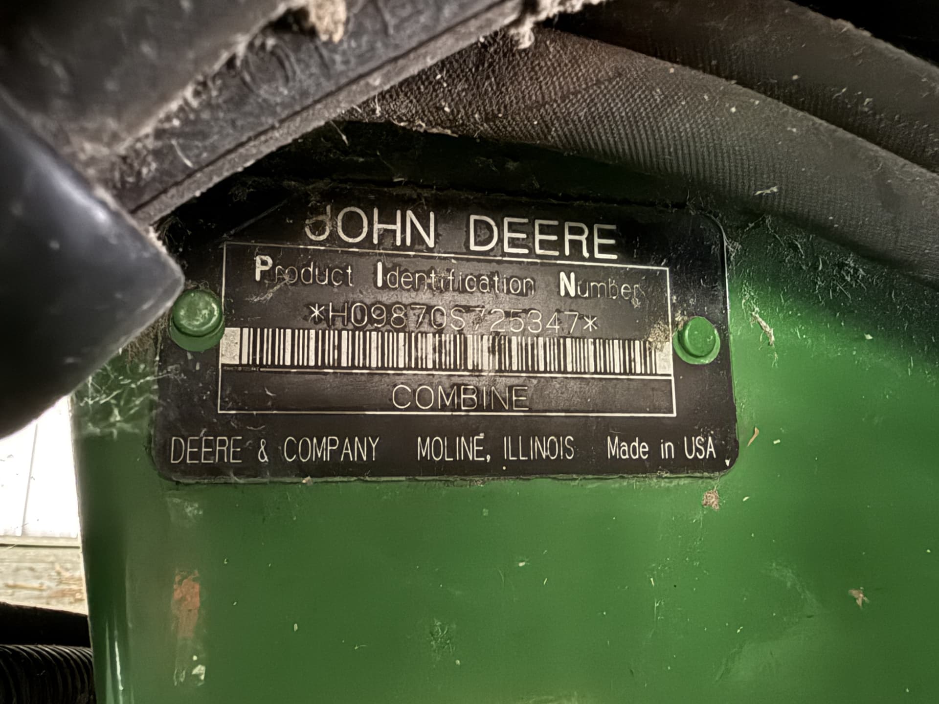 2008 John Deere 9870 STS Image