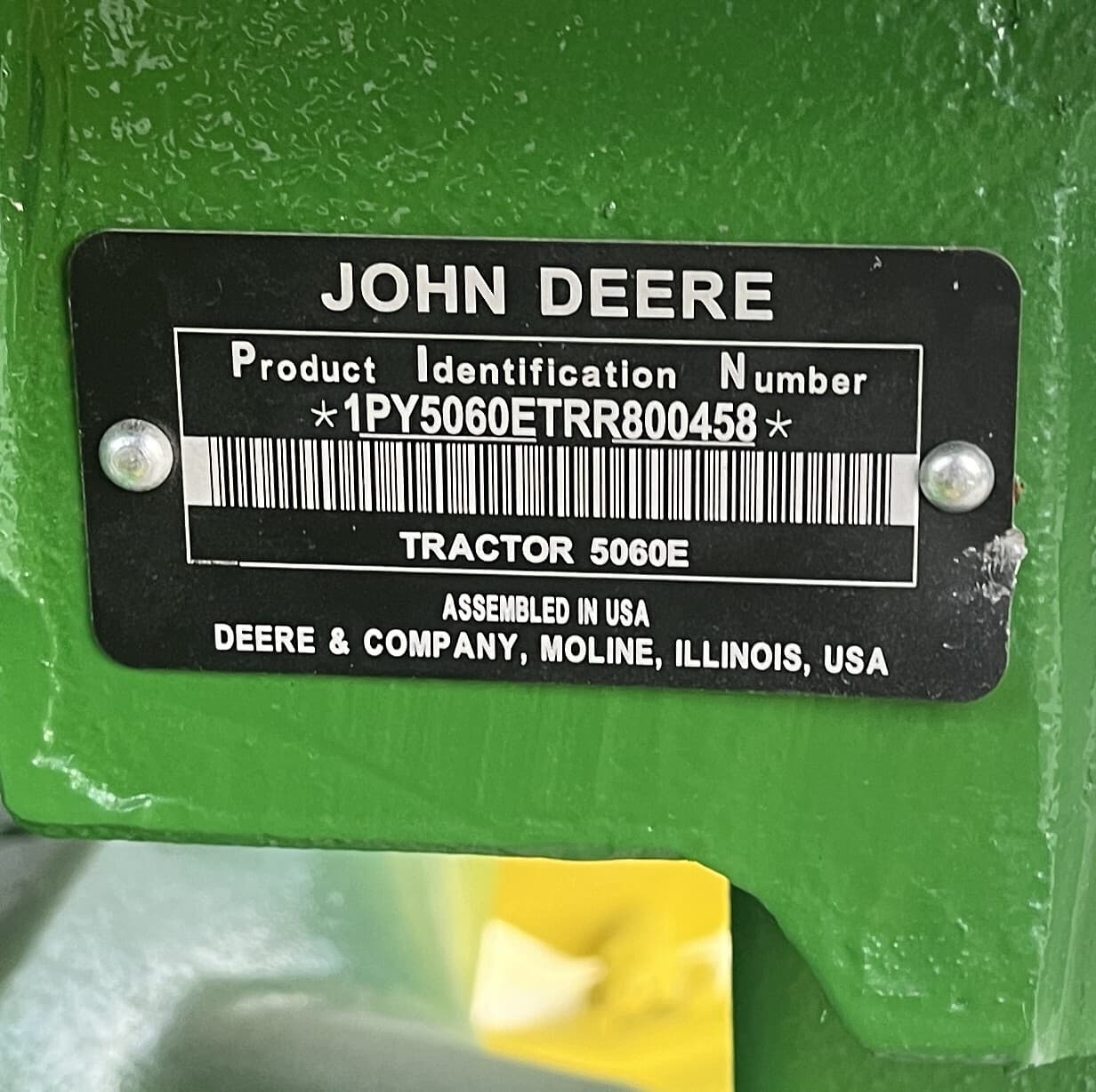 2024 John Deere 5060E