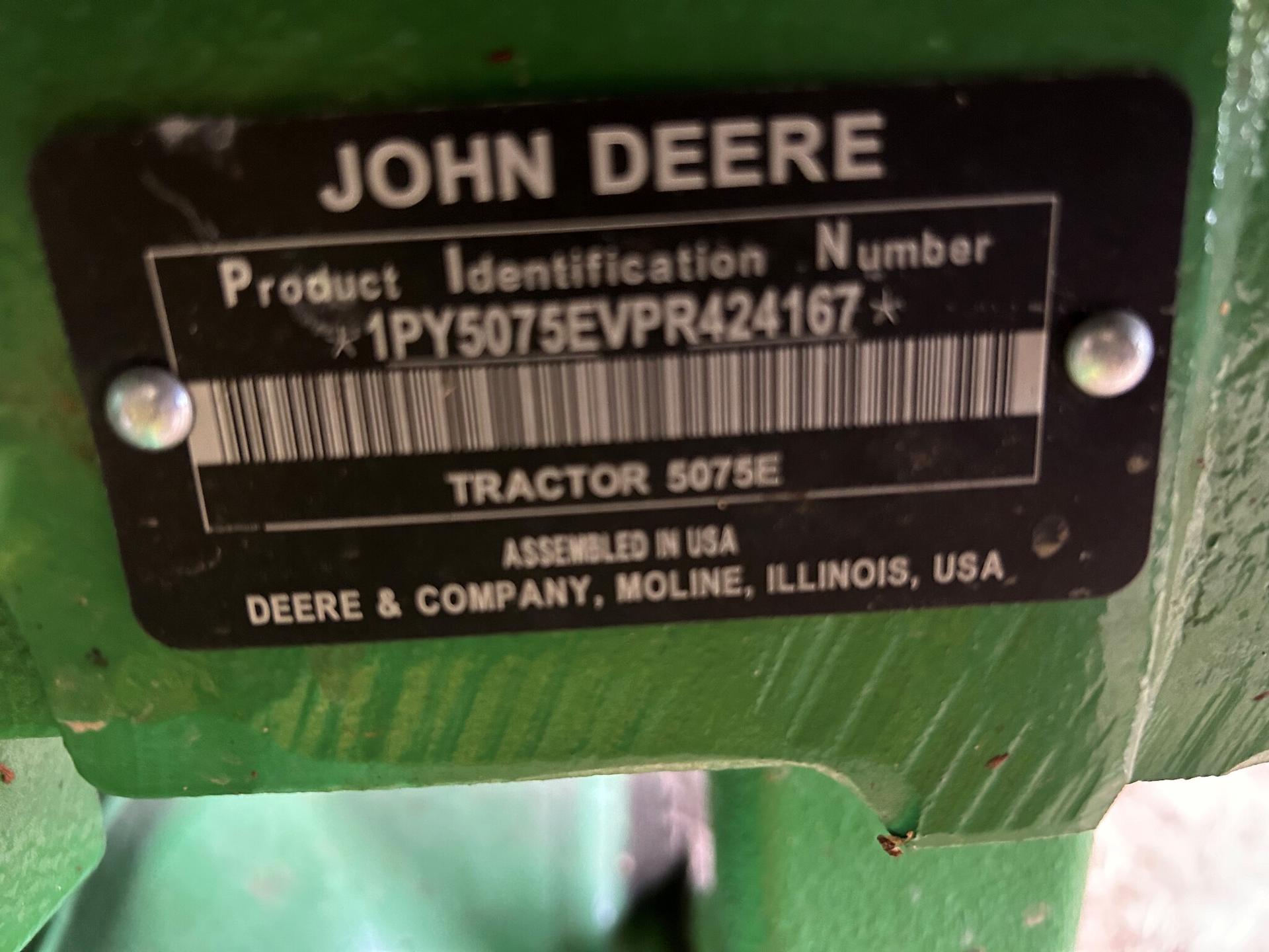 2023 John Deere 5075E Cab Image