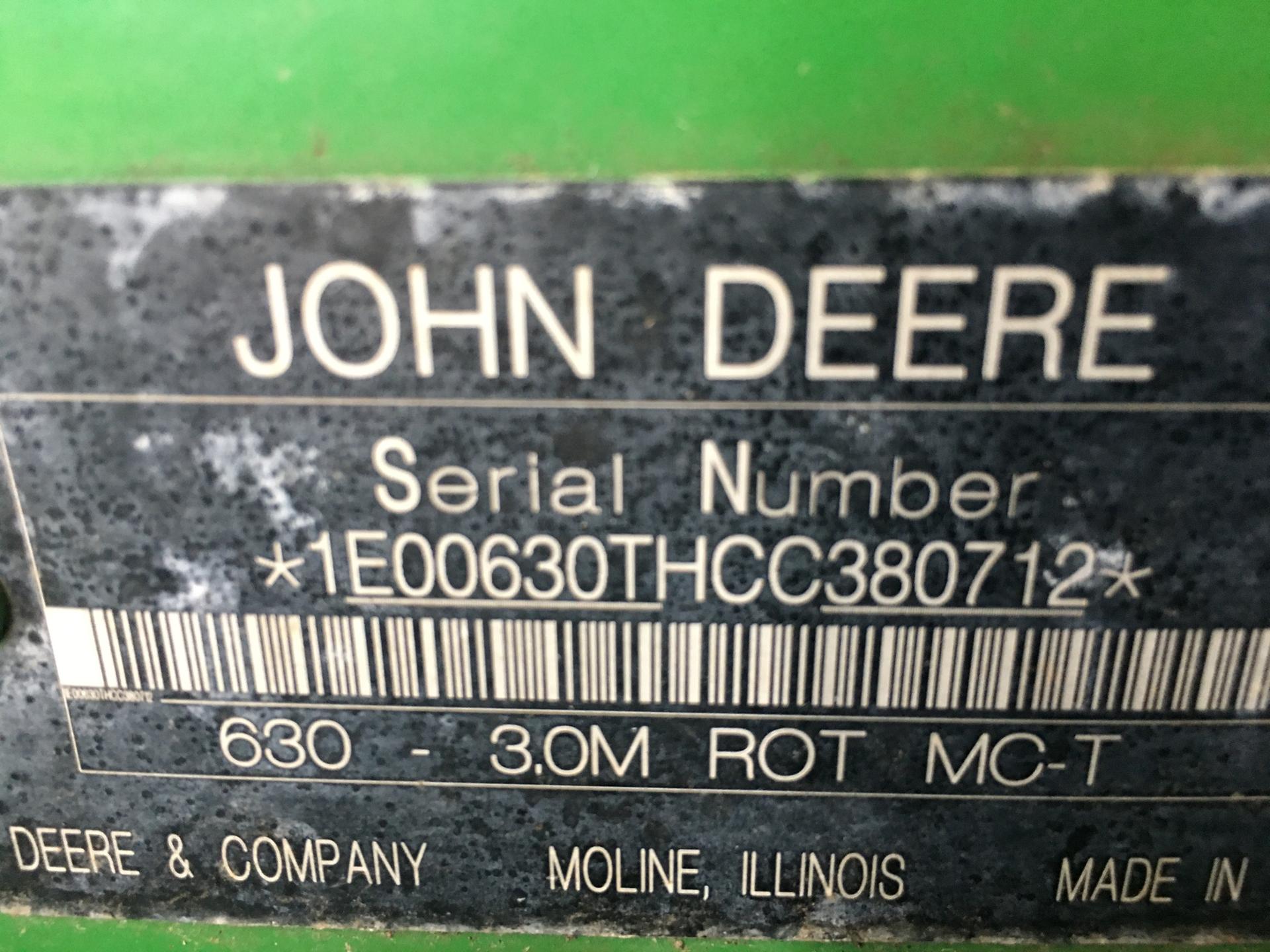 2012 John Deere 630