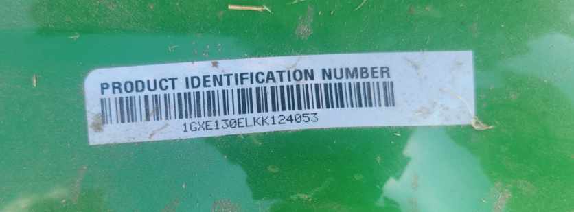 2019 John Deere E130 Image