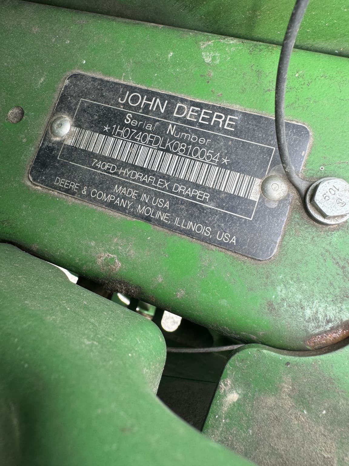 2020 John Deere 740FD