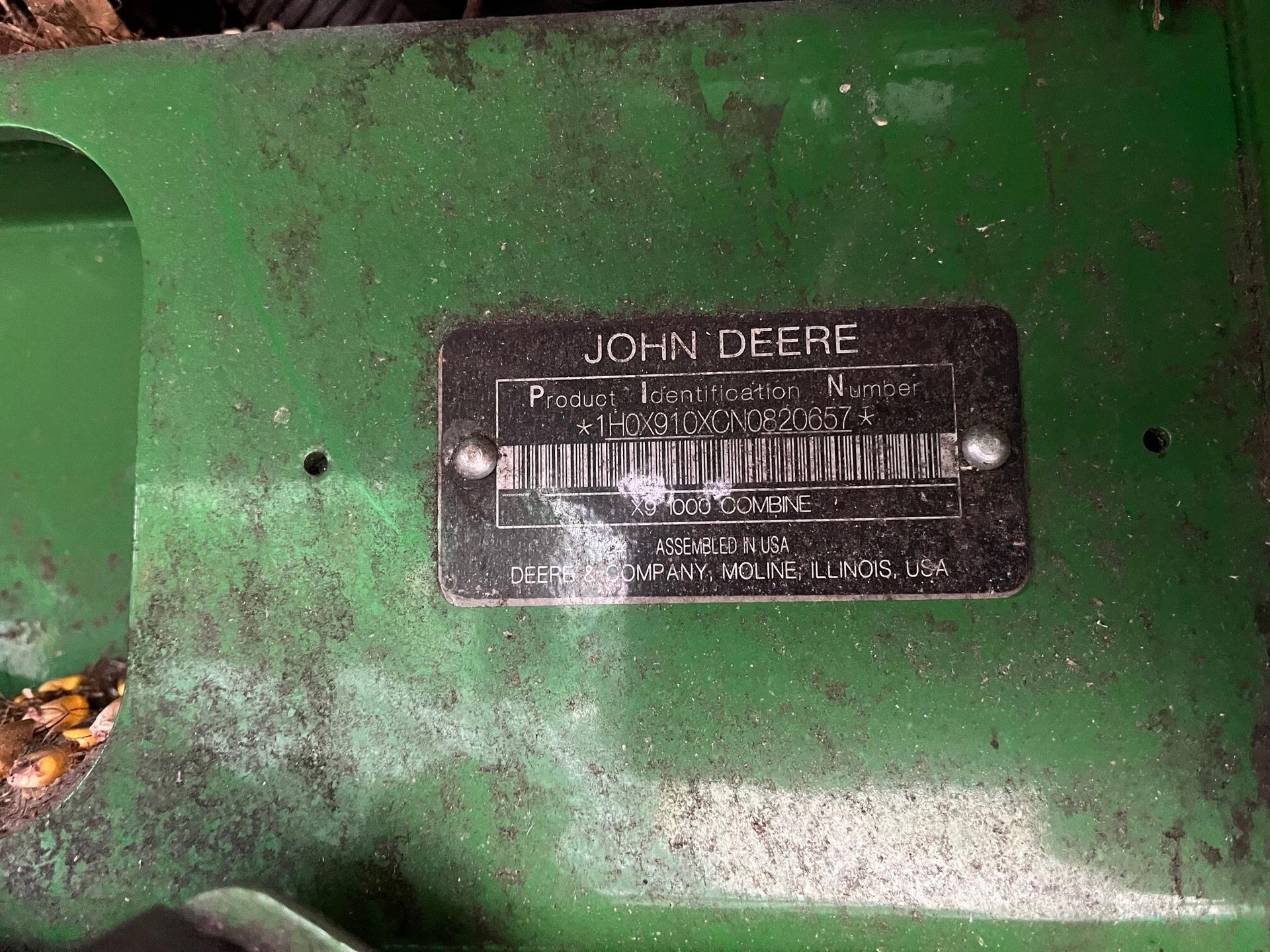 2022 John Deere X9 1000 Image