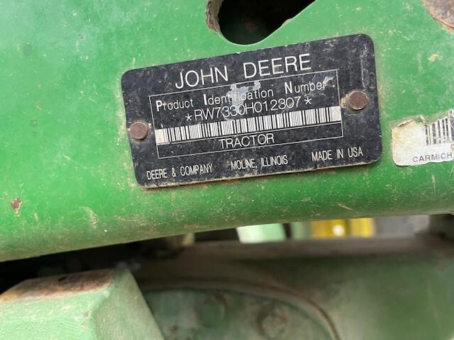 2009 John Deere 7330 Image