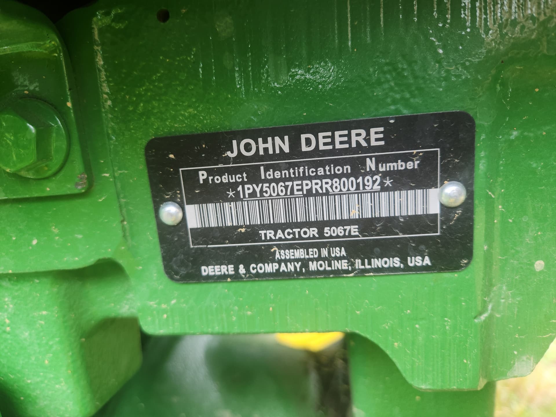 2024 John Deere 5067E Image