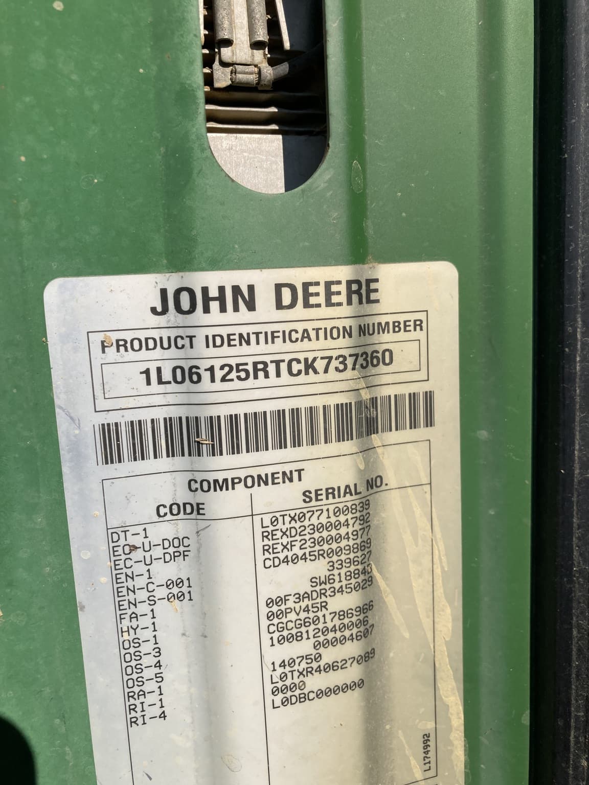 2012 John Deere 6125R Image