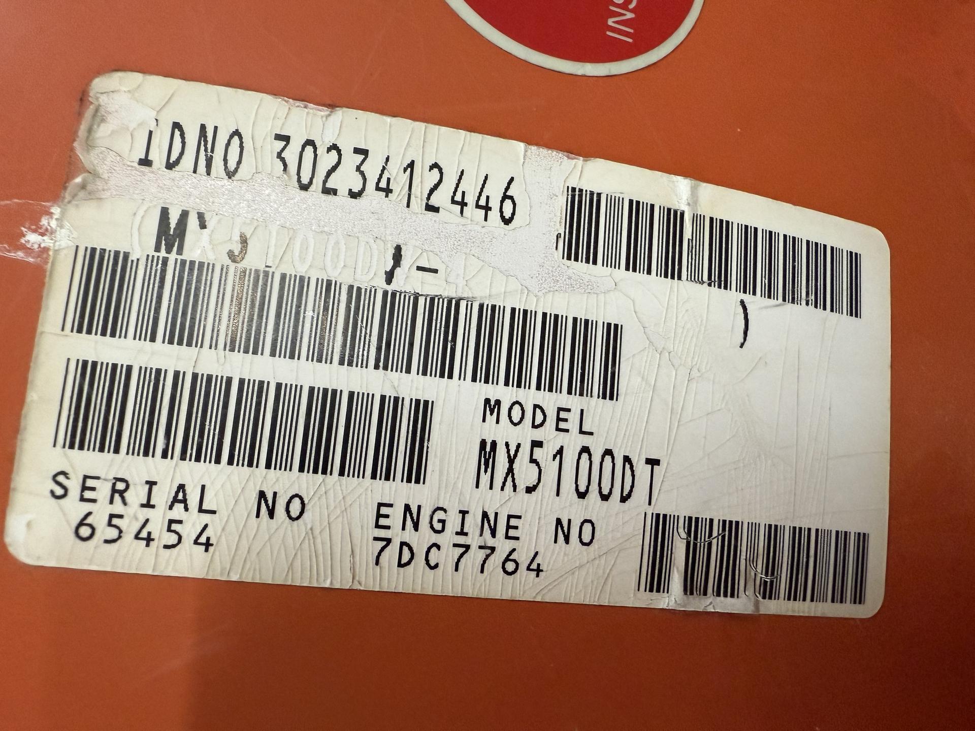 2014 Kubota MX5100 Image