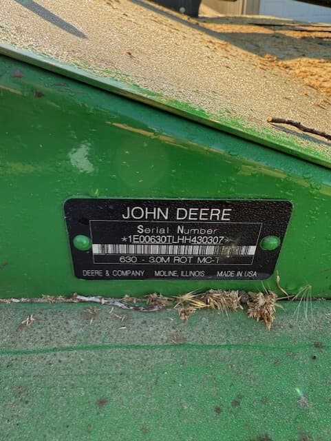 2017 John Deere 630 Image