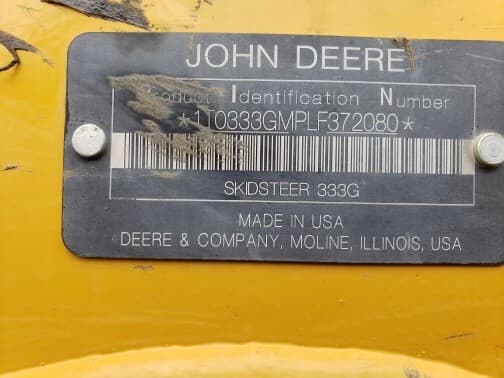 2020 John Deere 333G