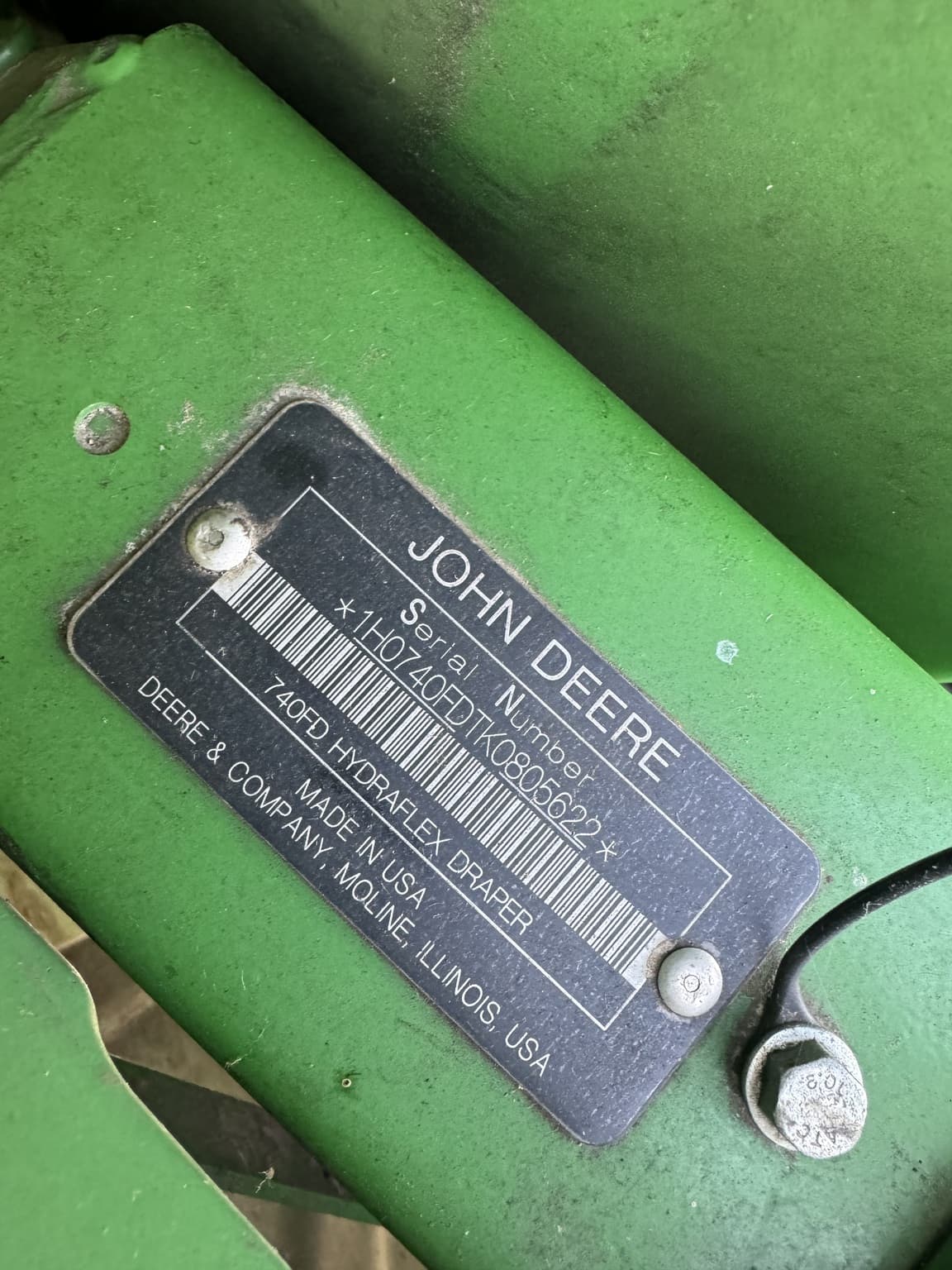 2019 John Deere 740FD Image