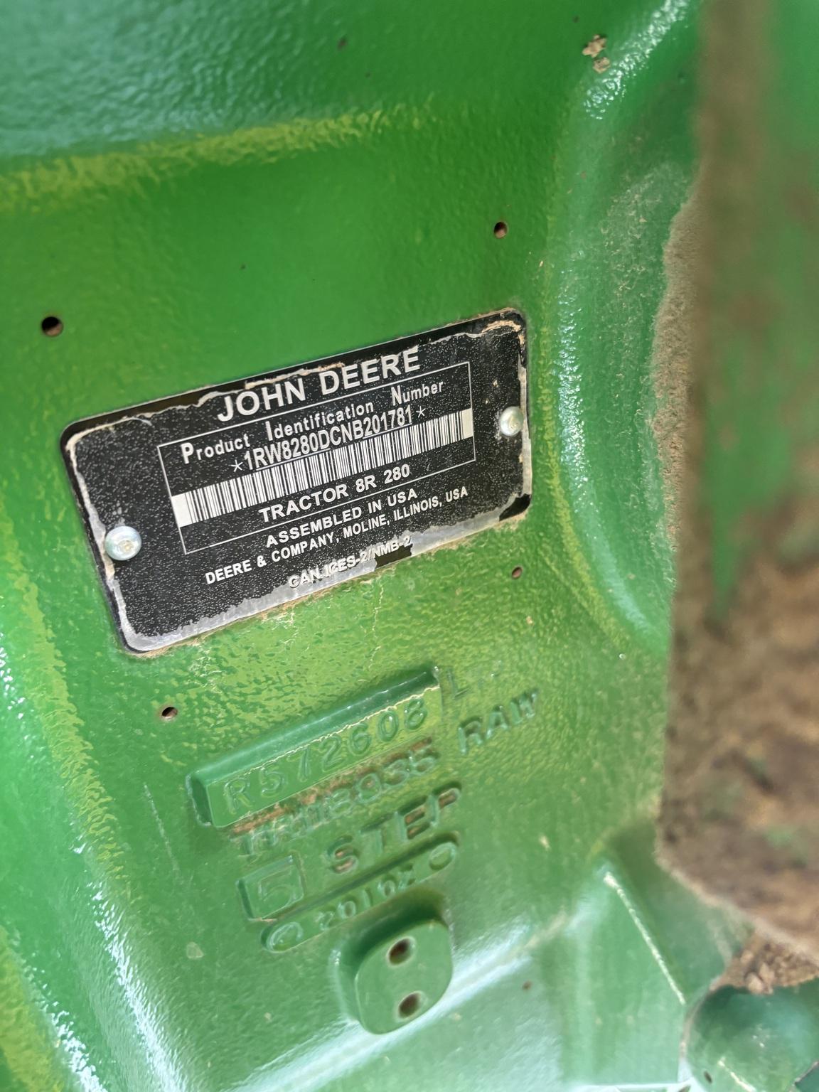 2022 John Deere 8R 280 Image