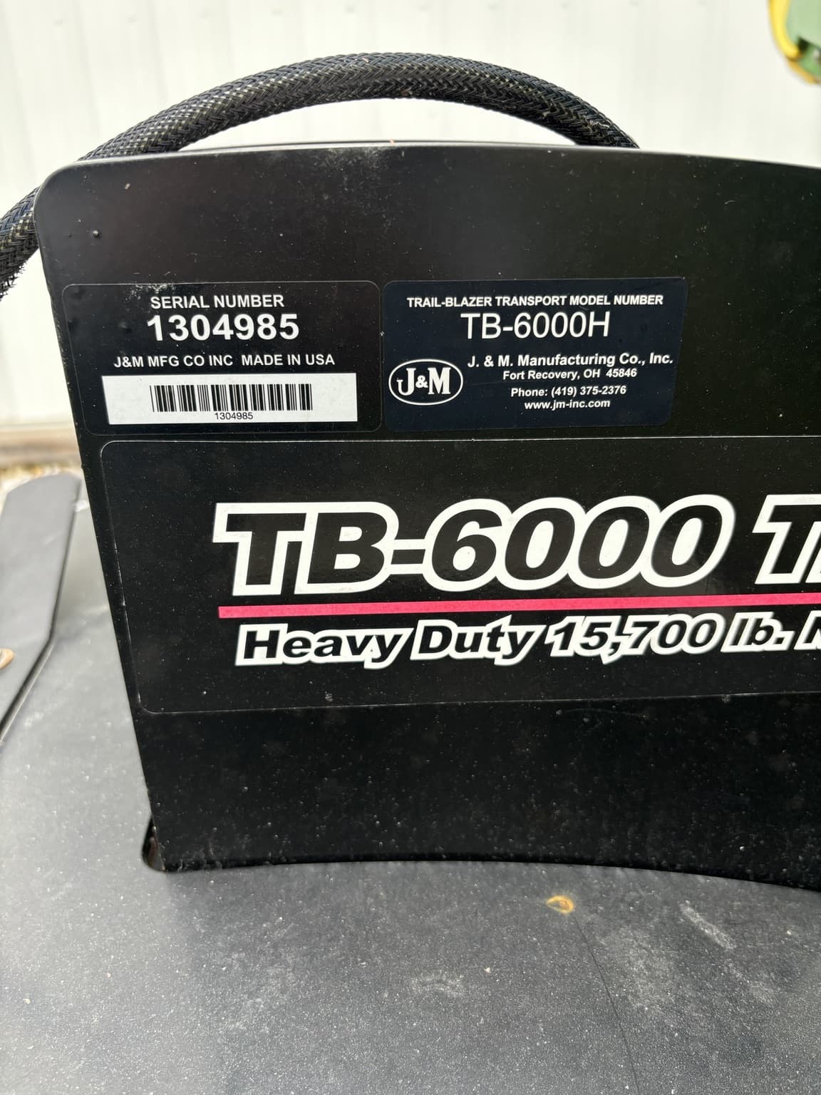 2013 J&M TB-6000H Image