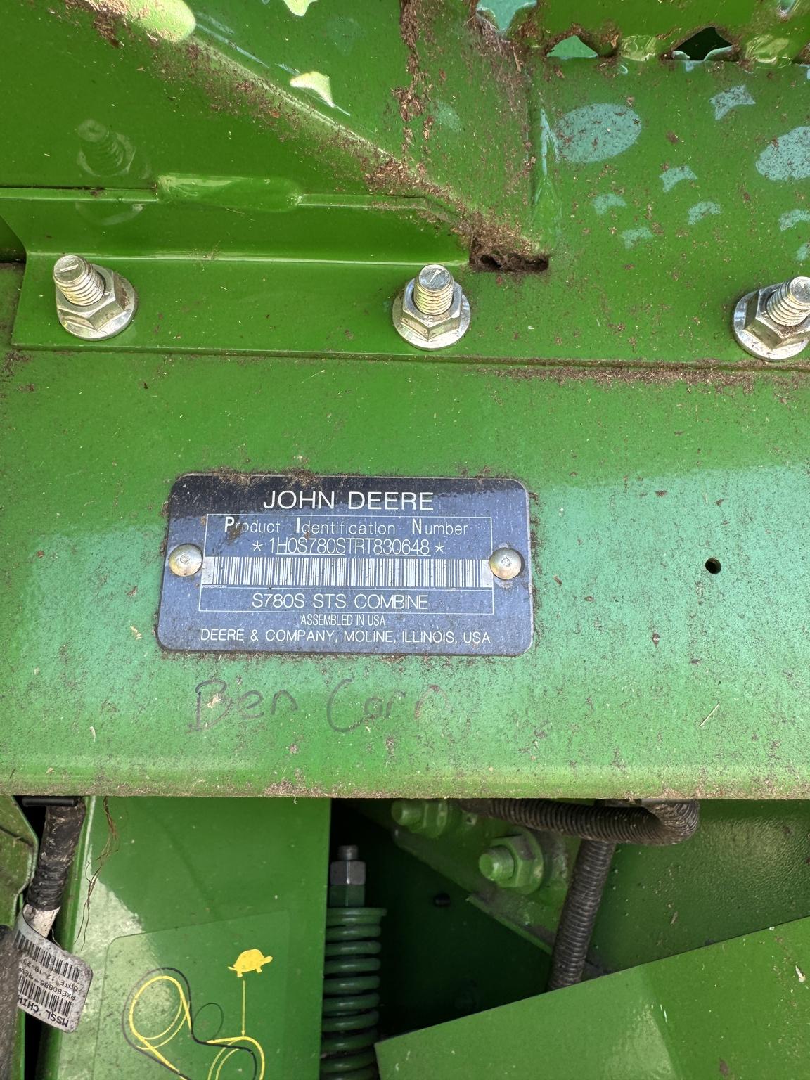 2024 John Deere S780 Image