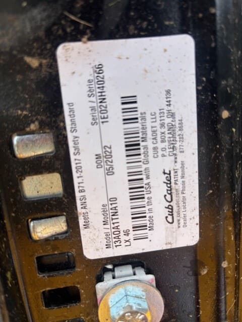 2022 Cub Cadet XT2 LX46 Image