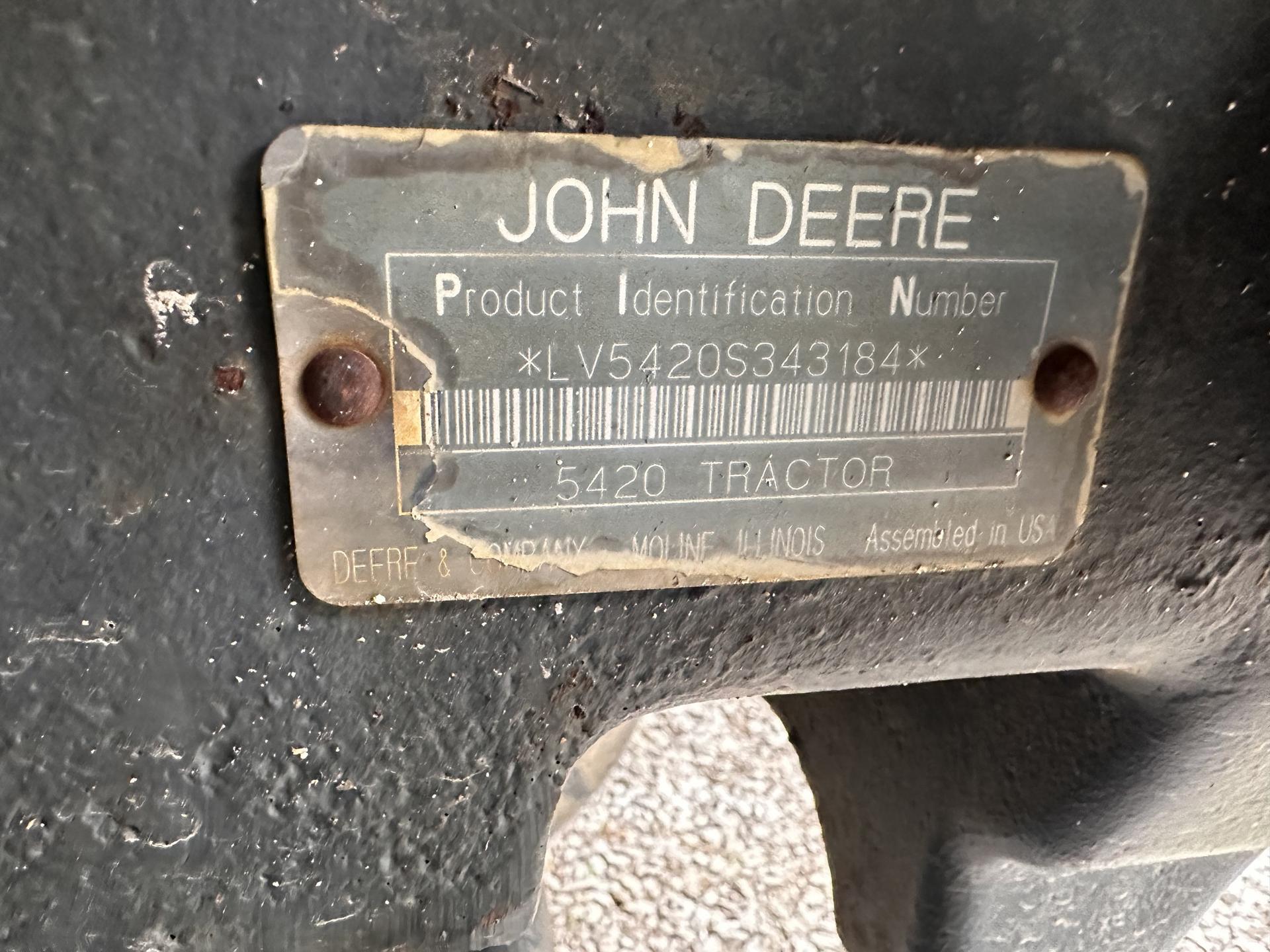 2003 John Deere 5420 Image