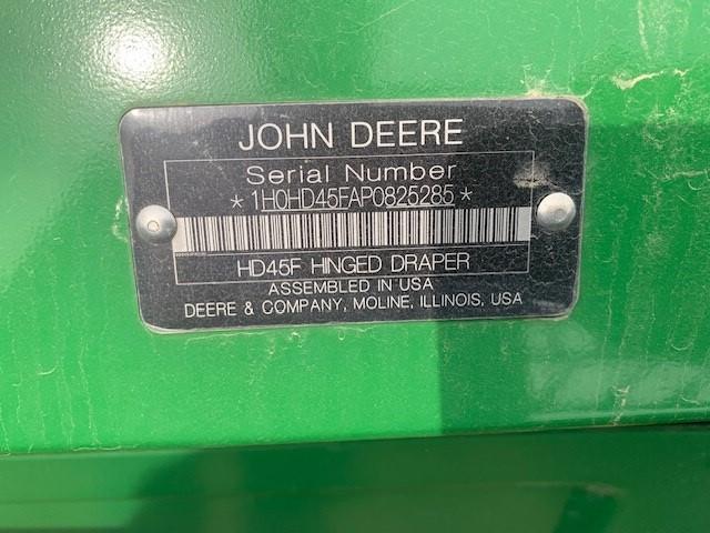 2023 John Deere HD45F Image