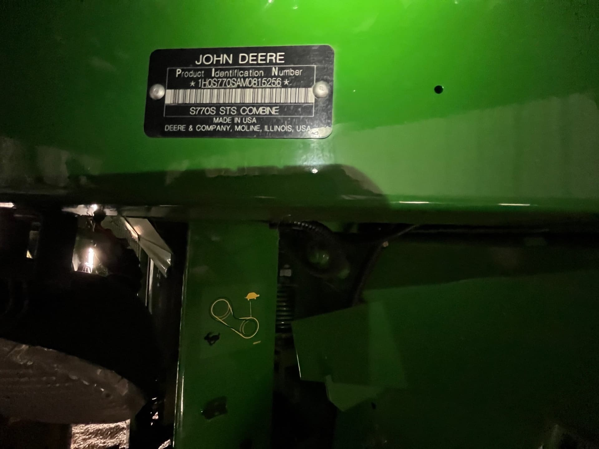 2021 John Deere S770 Image