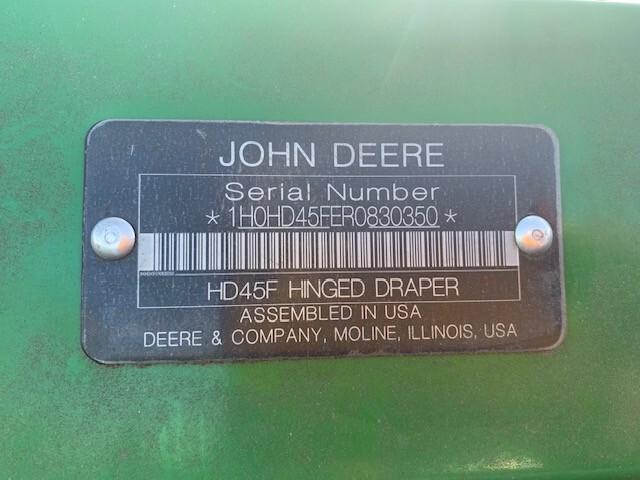 2024 John Deere HD45F Image