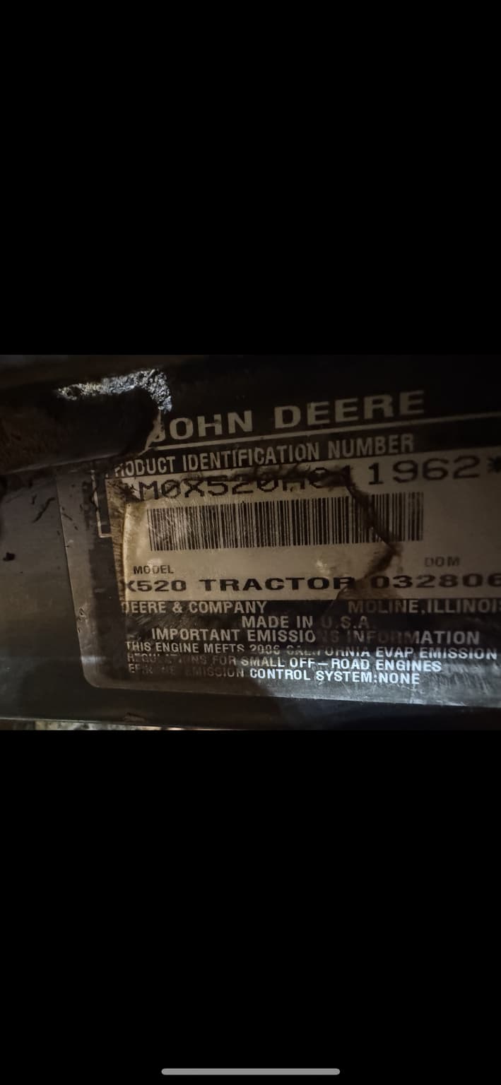 2006 John Deere X520 Image